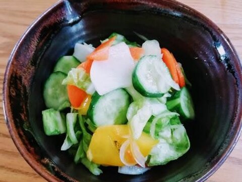 野菜のさしす浅漬け